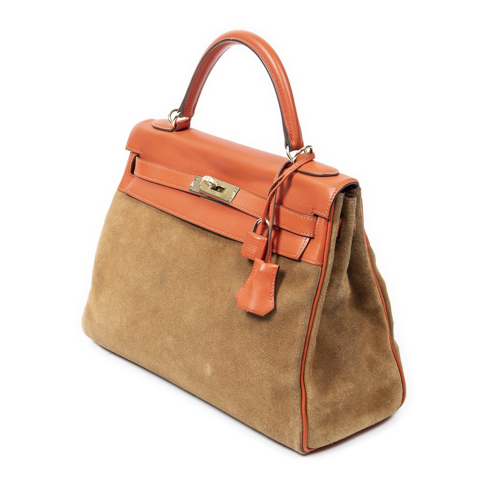 Hermes Bicolor Kelly Amazonia 32 - Picture 2 of 13